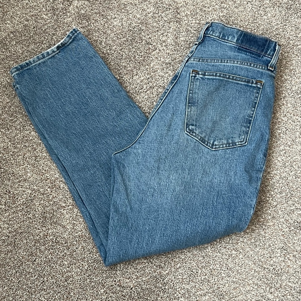 Classic Blue Denim Jeans Abercrombie 90’ Straight Jeans
